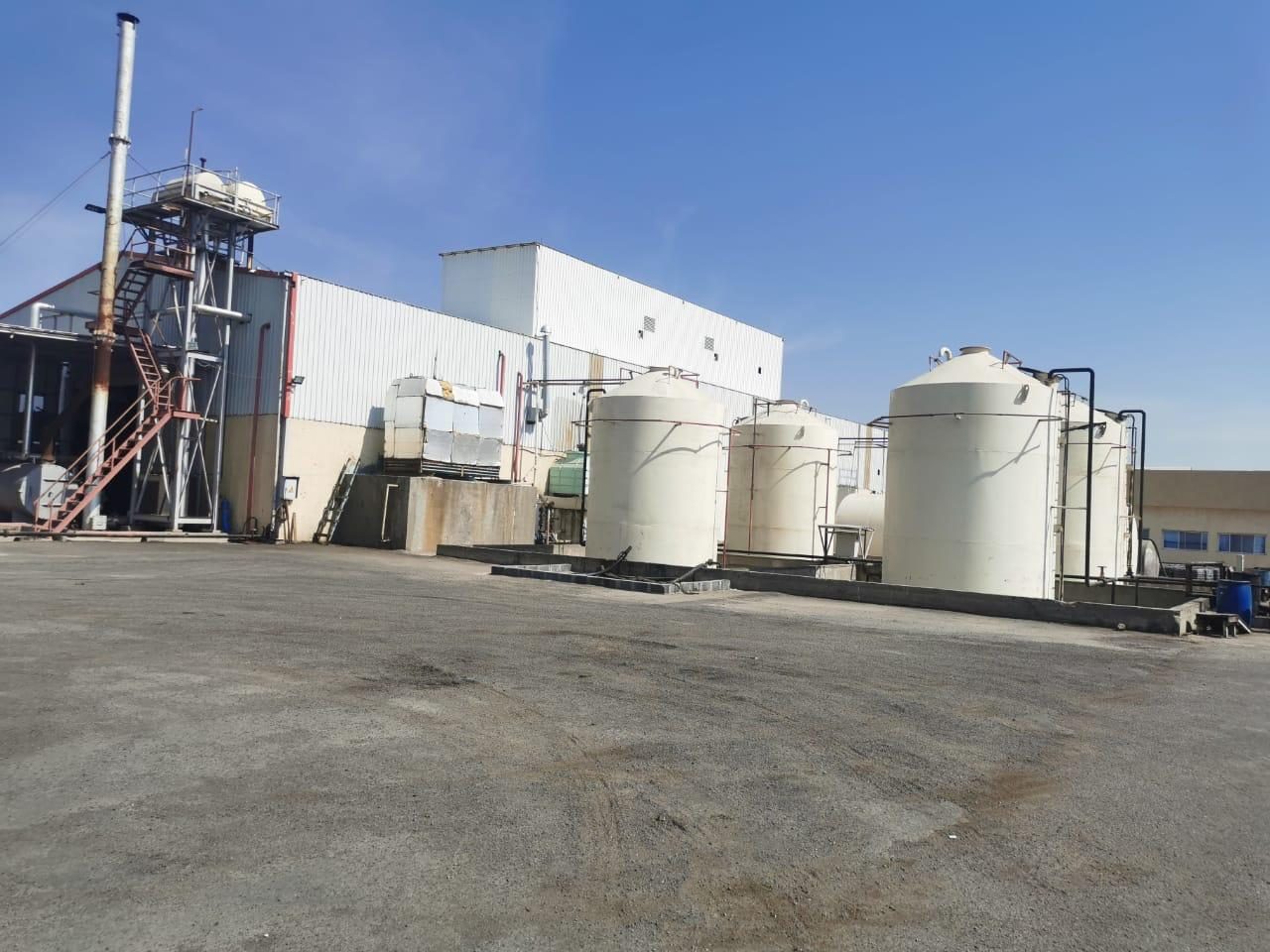 Wide view of the Retaj Oil factory facility